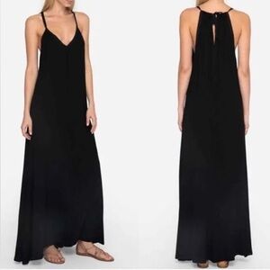 NWT Johnny Was Calmé V-neck Tie Back Maxi Dress